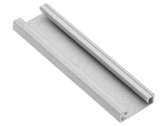 Profil Aluminiu Argintiu 1m pentru Module LED de Suprafață