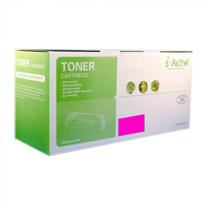 Toner i-Aicon CRG732, Magenta, 6400 Pagini, Compatibil Canon i-SENSYS LBP7780CX, Toner pentru Imprimanta, Toner pentru Imprimanta Laser, Toner i-Aicon