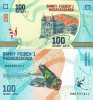 Bancnota Madagascar 100 Ariary (2017) UNC, Ne流通 - Colectie Numismatica Africa