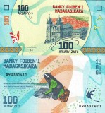 Bancnota Madagascar 100 Ariary (2017) UNC, Ne流通 - Colectie Numismatica Africa