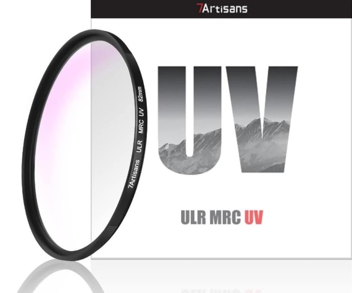 Filtru UV Ultra Low Reflection 7Artisans ULR MRCUV Filter