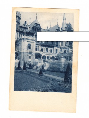 CP Peles - Fatada, interbelica, necirculata, stare buna foto