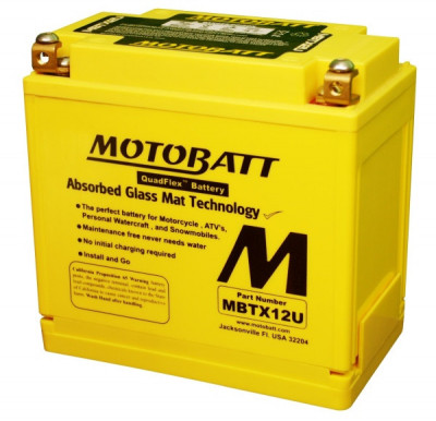 Baterie Moto Motobatt 14Ah 200A 12V MBTX12U foto