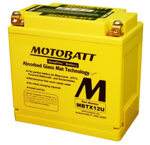 Baterie Moto Motobatt 14Ah 200A 12V MBTX12U