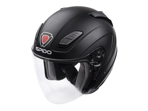 Casca deschisa ISPIDO AVIATOR culoare negru mat marimea L Casca deschisa ISPIDO AVIATOR culoare negru mat marimea L