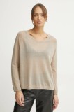 MAX&amp;Co. pulover din amestec de lana femei, culoarea bej, light, 2516361091200