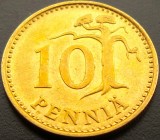 Cumpara ieftin Moneda 10 PENNIA - FINLANDA, anul 1975 *cod 3126 = A.UNC, Europa