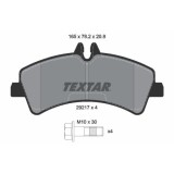 Textar set placute frana, frana disc Q+