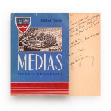 George Togan, Mediaș - Istorie romanțată, 1944, cu amplă dedicație olografă