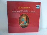 Disc vinil: Julian Bream &ndash; Lute Music From The Royal Courts Of Europe, muzica la lauta, RCA Victor Red Seal, 1967, muzica renascentista, clasica