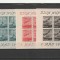 ROMANIA 1947 LP 218 a 1 MAI ZIUA MUNCII P.A. IN BLOCURI DE 4 TIMBRE MNH NESTAMPILATE