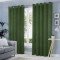 Draperie tip tesatura in cu inele albe, Madison, 150x230 cm, densitate 700 g/ml, Olivia, 1 buc