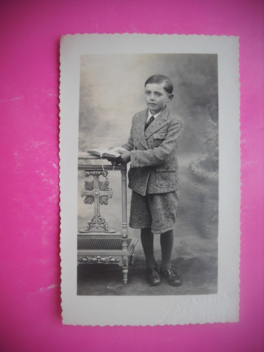 HOPCT 172 N FOTO GUEMENE- COPIL -FOTOGRAFIE VECHE TIP CP