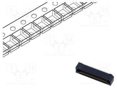 Conector PCB-PCB mamă 50 PIN 0,8mm SAMTEC ERF8 aurit SMT 1,4A foto