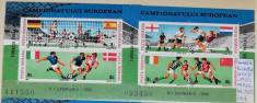 1988 Turneul final al Camp. European de fotbal Bl.241 si Bl.242 LP1201 MNH foto