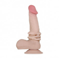 Dildo Realistic Sliding Poseable Shaft Life-Like Material Natural 19 cm