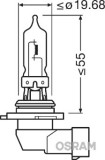 BEC 12V HB3 60 W ORIGINAL BLISTER 1 BUC OSRAM 35254