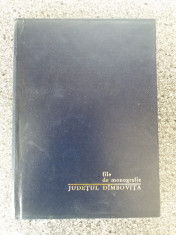 File de monografie Judetul DAMBOVITA 1969 / R3P1S foto