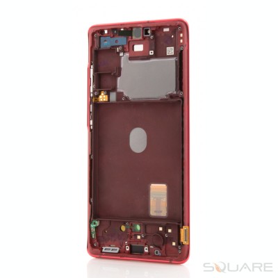 LCD OEM Samsung S20 FE 5G, Cloud Red, Service Pack OEM foto