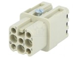 Conector HDC Inserturi Contact Mamă Han D 8 7 PE