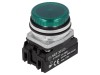 PROMET Lumina de Control LED 30mm IP20 Verde 24-230V AC/DC Model NEF30 pentru Panou