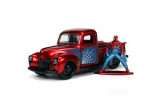 Set figurina si masinuta - Proto-Suit Spider-Man &amp; 1941 Ford Pickup | Jada Toys