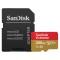 SanDisk - Memory Card Extreme (SDSQXAV-256G-GN6MA) - Micro SDXC with Adapter, 256GB, Class 10, Read 190MB/s, U3, V30 - Red