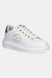 Karl Lagerfeld sneakers din piele KAPRI culoarea alb, KL62538K