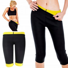 Pantaloni pentru femei din neopren si neotex pentru fitness si slabit