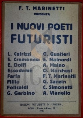 Fillipo Tommaso MARINETTI foto