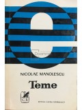 Nicolae Manolescu - Teme, vol. 1 (Editia: 1971)