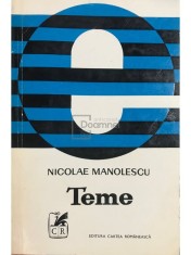 Nicolae Manolescu - Teme, vol. 1 (Editia: 1971) foto