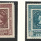 Chile 1953 Mi 473/74 MNH - 100 de ani de timbre