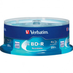 Mediu optic Verbatim BluRay BD-R 25GB 6x 5 bucati Scratchguard Plus foto