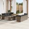 vidaXL Set de canapele pentru grădină 11 pcs Gri 100 x 100 x 71 cm 3363418