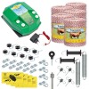 Pachet gard electric complet 5000&nbsp;m, 7,2 Joule, 230&nbsp;V, pentru animale domestice, AgroElectro