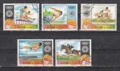 A12 S6 10 - Timbre foarte vechi - Ras Al Khaima - Jocurile Olimpice Munchen 1972