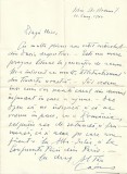 A3802N Caius Brediceanu, scrisoare olografă, 1944