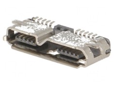Conector USB B Micro Soclu SMT PIN 10 USB 3.0
