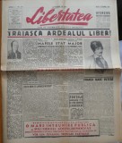 Ziarul libertatea, 27 octombrie 1944, eliberarea Ardealului