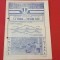 Program meci fotbal PETROLUL PLOIESTI - PARTIZANUL BACAU (16.06.1985)