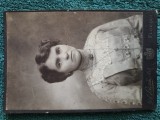 fotografie celebru atelier Friderik Brandt -Ploesti , anii 1900 ,O distinsa doamna