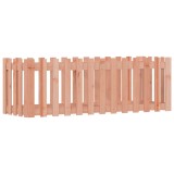 Cumpara ieftin Pat inaltat gradina cu design gard 150x50x50 cm lemn douglas