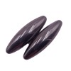Set de 2 Bile Magnetice Antistres, Ovale, 6 cm, Negru
