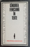 Gandirea feniciana in texte (supracoperta uzata)