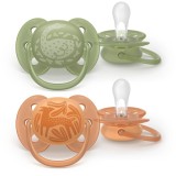 Philips Avent Ultrasoft SCF093/06 18+m suzetă Neutral 2 buc