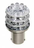 Bec Multi-Led 36Led 12V - P21/5W Pozitie Frana BAY15d 1buc - Rosu Garage AutoRide, Pilot Lampa Italy