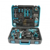 Masina de gaurit si insurubat, 2 acumulatori 12V/1.5Ah cu scule si unelte 49 piese