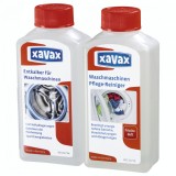 Set ingrijire masina de spalat Xavax, decalcifiant + solutie de curatare