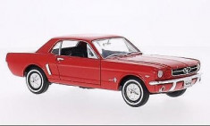 Macheta Ford Mustang Coupe - Welly scara 1:24 foto